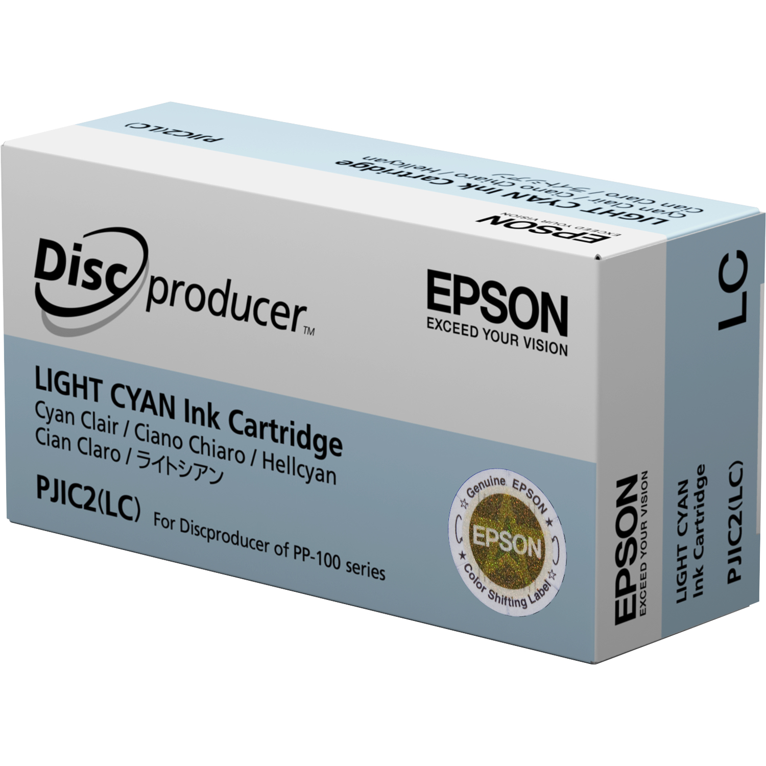 Epson C13S020448 Cartucho Tinta Discproducer Color Cian Claro