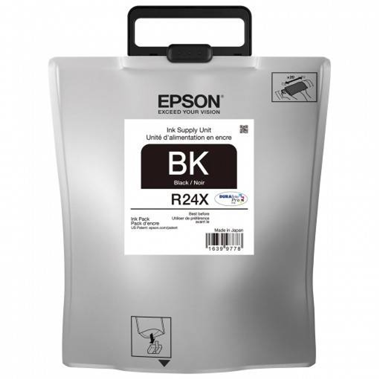 Epson R24X Bolsa De Tinta Color Negro