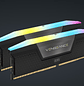 Corsair Memoria Ram CL38 VENGEANCE RGB de 32 GB (2 x 16 GB) DDR5 DRAM 6600MT/s Color Negro - Miniatura 1