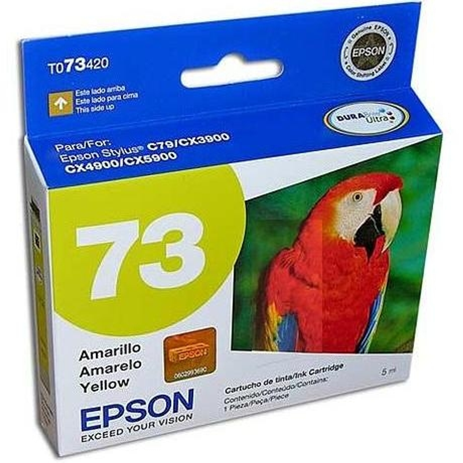 Epson T073420-AL Cartucho Tinta Color Amarillo