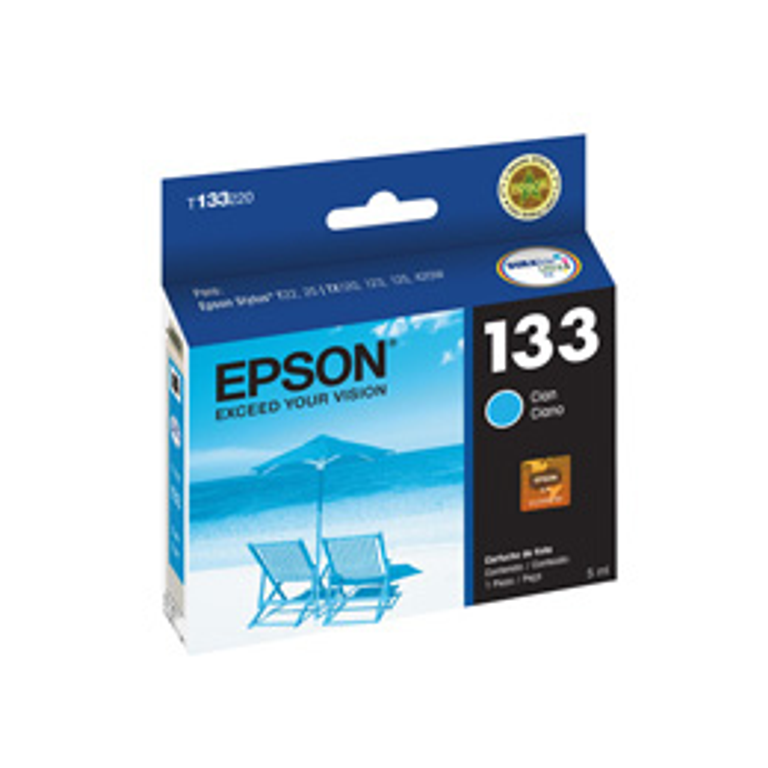 Epson T133220-AL Cartucho Tinta Color Cian