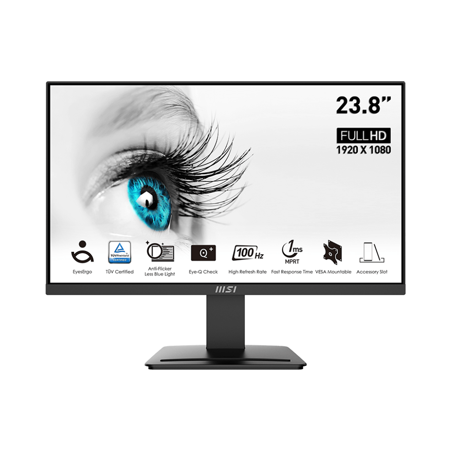 MSI Monitor PRO MP2412 23.8 Pulgadas HDMI Displayport 1