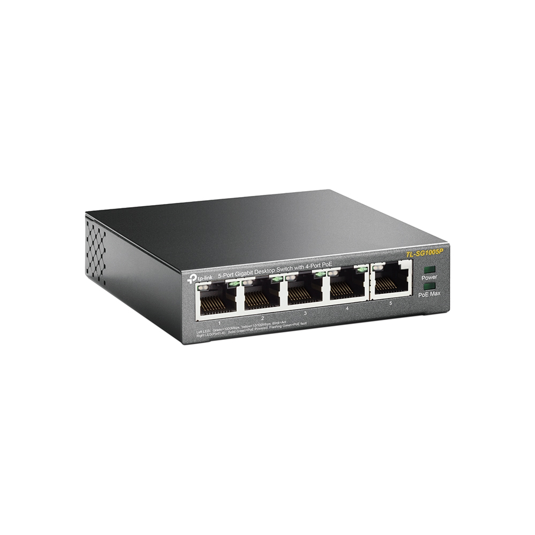 TP-Link TL-SG1005P Switch de Sobremesa de 5 Puertos Gigabit con 4 Puertos PoE