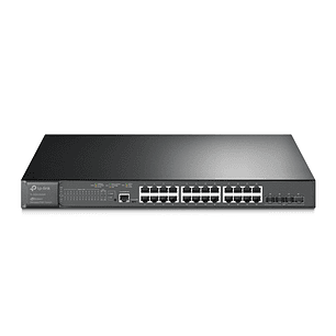 TP-Link TL-SG3428XMP Switch Administrado L2+ JetStream de 24 Puertos Gigabit PoE+ y 4 Puertos 10GE SFP+