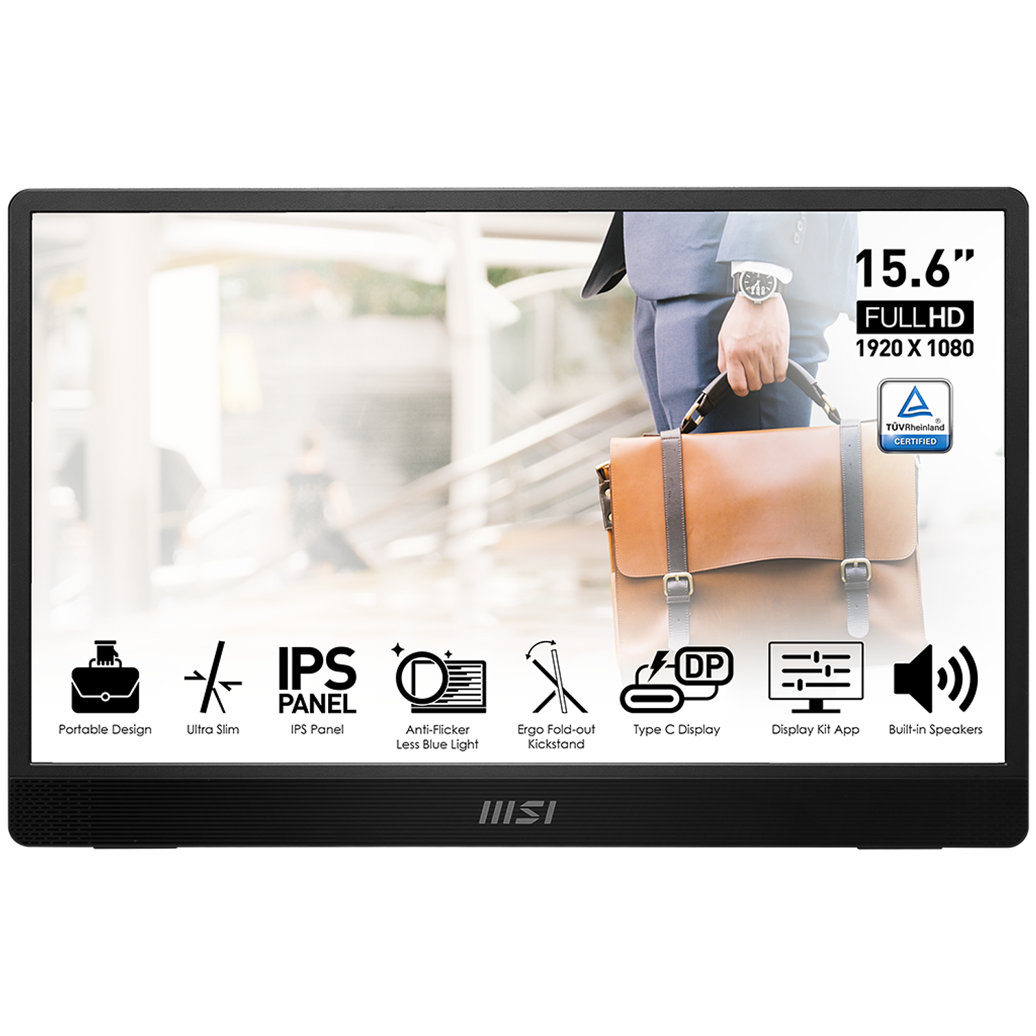 MSI  PROMP 161 Monitor Portátil de 15.6