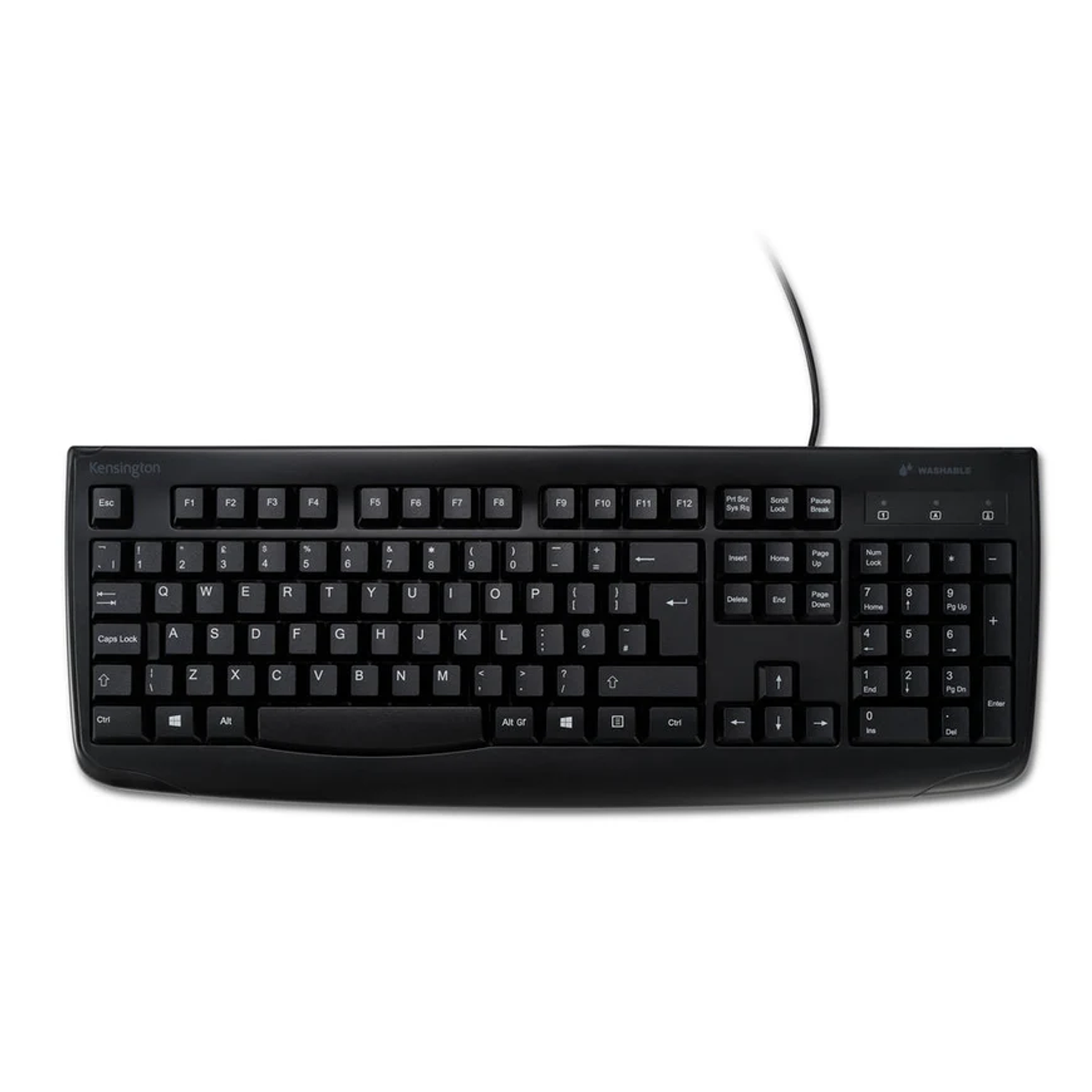 Kensington For Life Teclado Lavable, Español, Negro 1