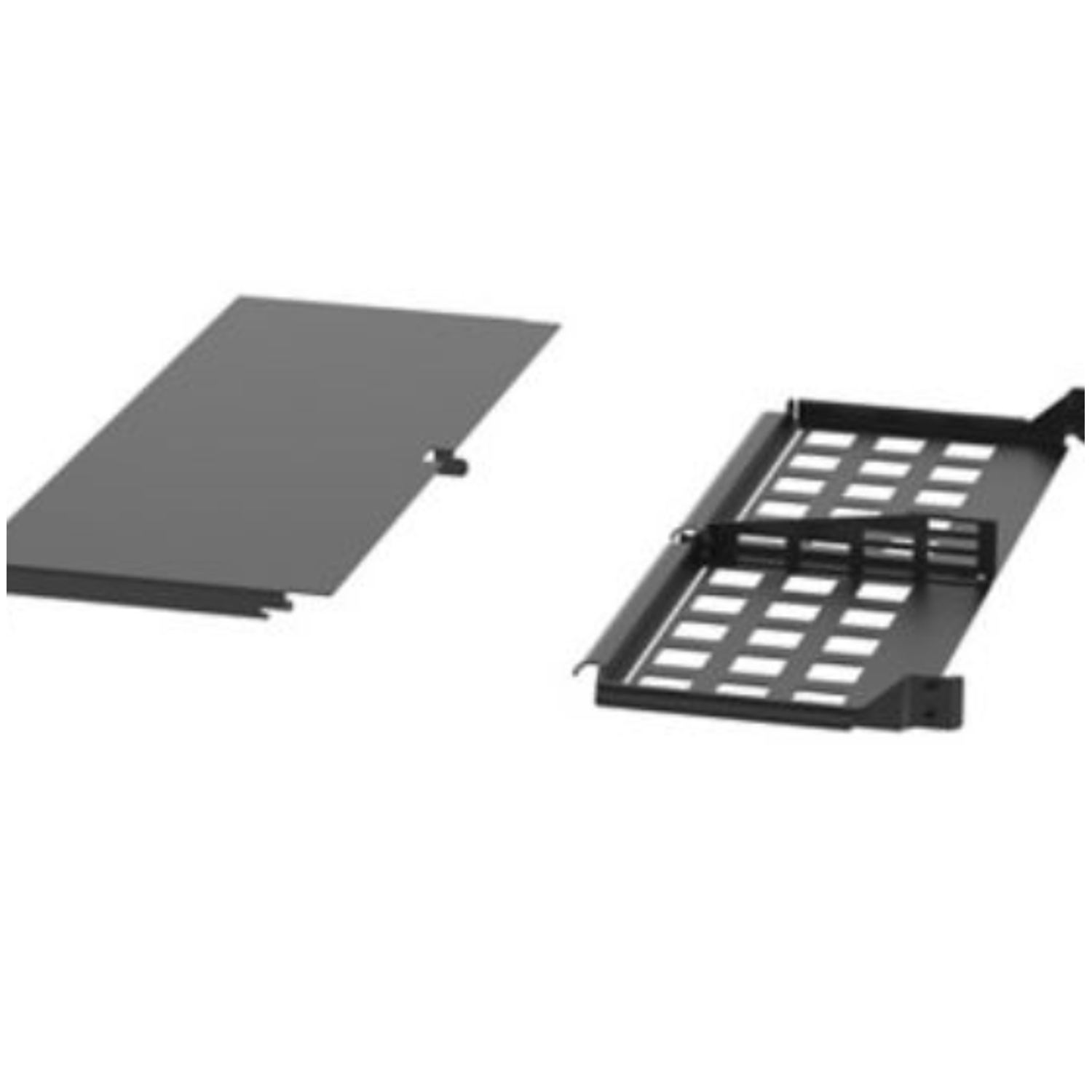 Panduit FLEX-PLATE1UPRW Placa de Holgura para Panel de Distribución HD Flex con 1RU Trasera, Blanca 2