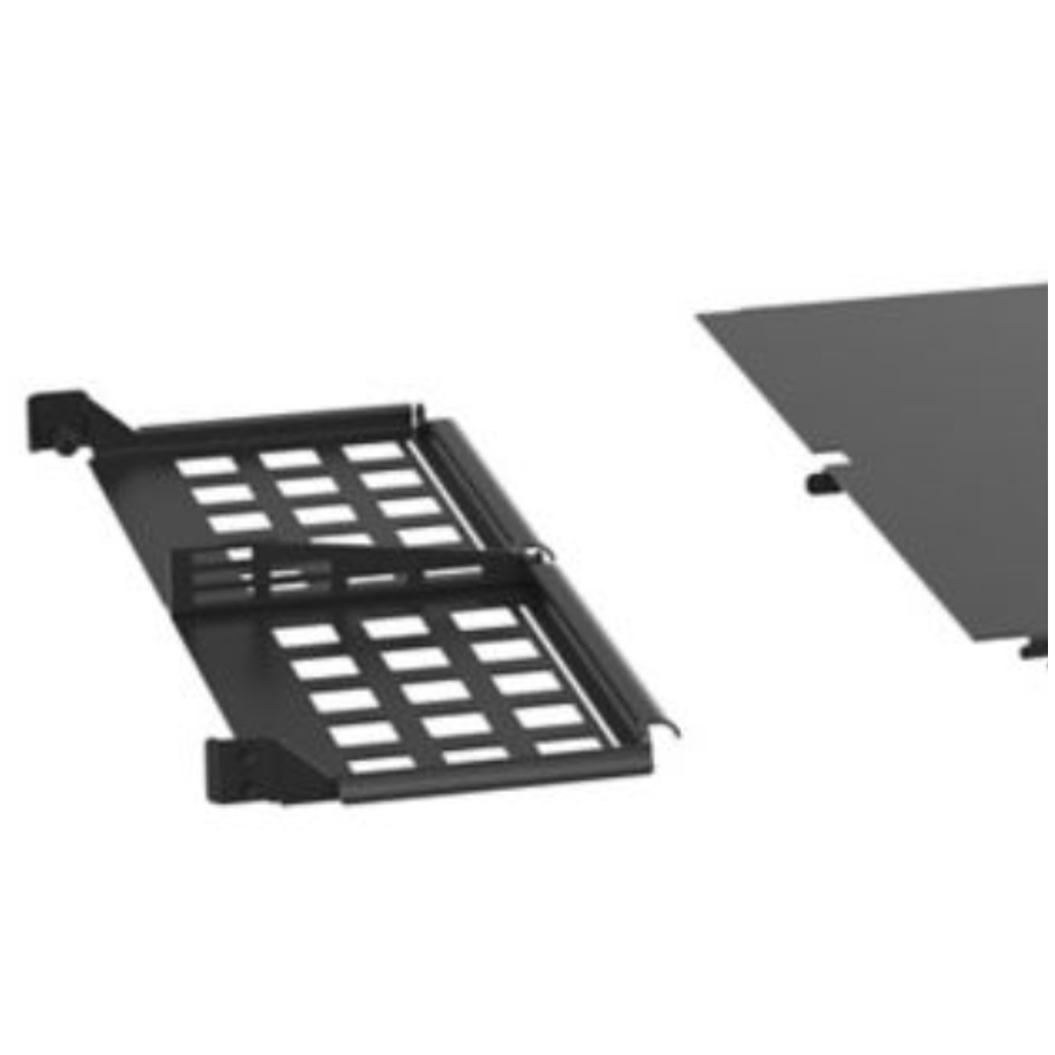 Panduit FLEX-PLATE1UPRW Placa de Holgura para Panel de Distribución HD Flex con 1RU Trasera, Blanca 1