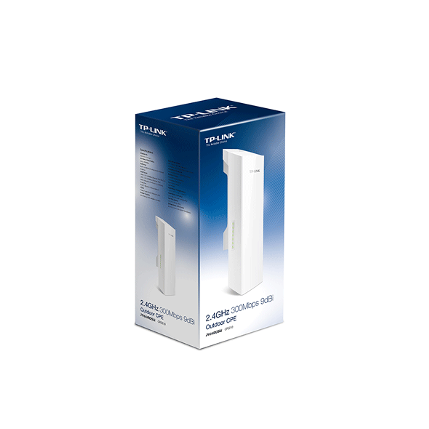 Tp-Link CPE210 Antena CPE de Exterior 2.4GHz 300Mbps 9dBi 4