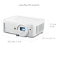 ViewSonic LS500WH1 Proyector LED 3000 Lúmenes  - Miniatura 2