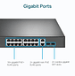 TP-Link TL-SG1218MP Switch de Montaje en Bastidor Gigabit de 18 Puertos con 16 Puertos PoE + - thumbnail 5
