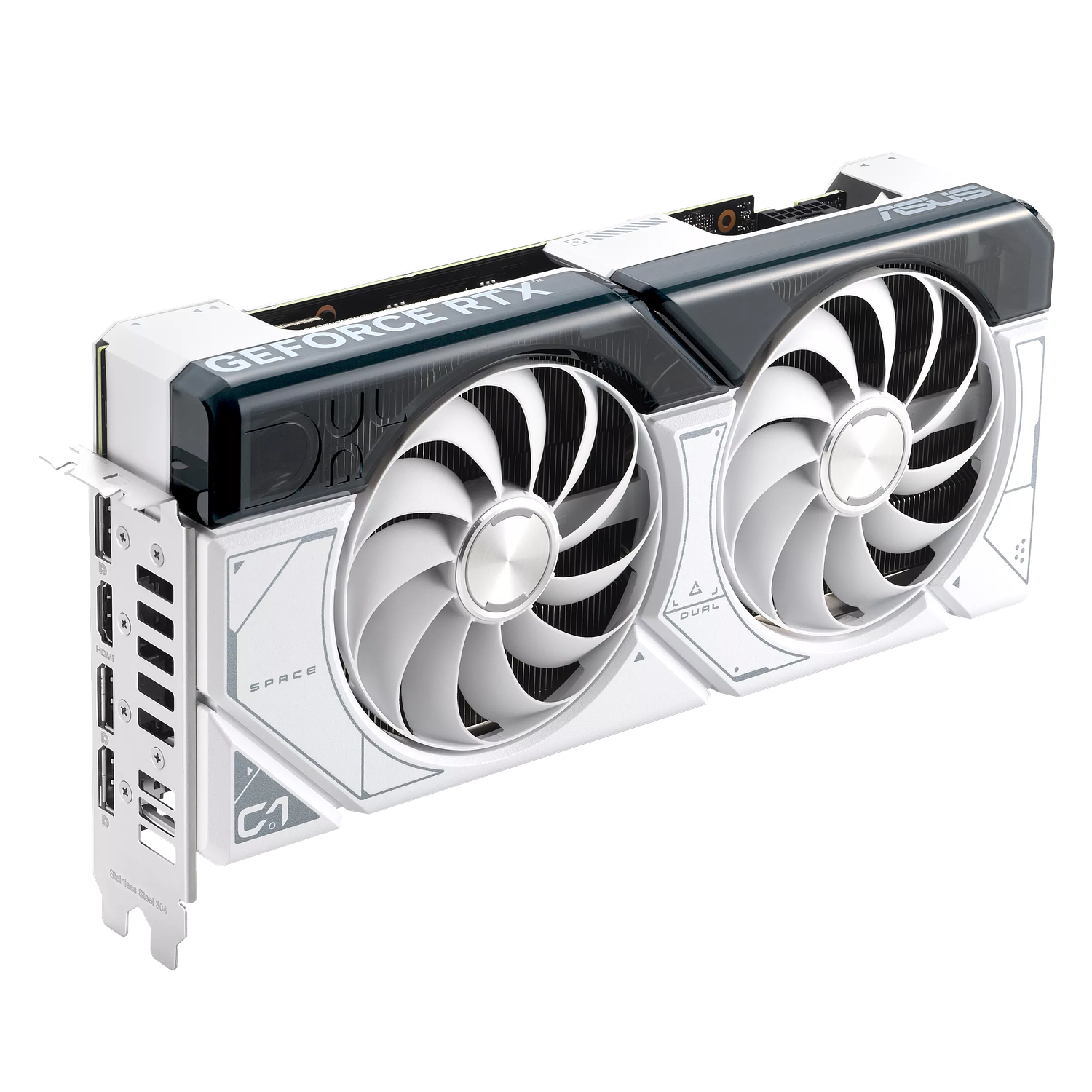 ASUS Dual GeForce RTX 4070 SUPER Blanco OC Edition 12GB GDDR6X Tarjeta Grafica 5