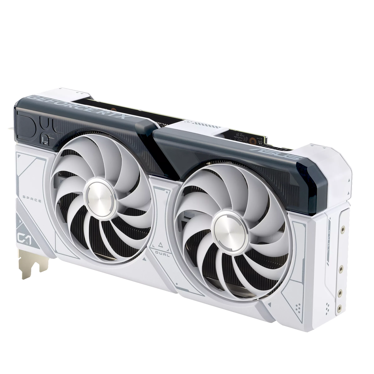 ASUS Dual GeForce RTX 4070 SUPER Blanco OC Edition 12GB GDDR6X Tarjeta Grafica 3