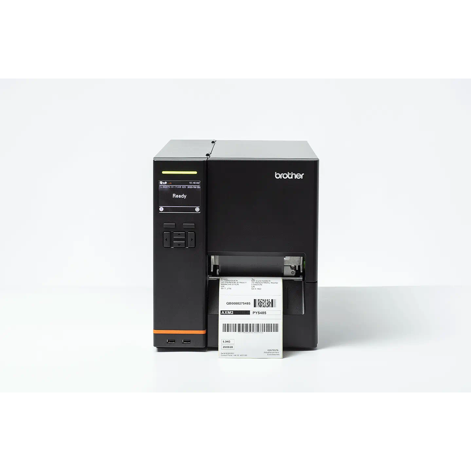 Brother TJ-4420TN Impresora de Etiquetas Línea Térmica 203 x 203 DPI  5