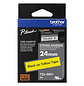 Brother TZES651 Cinta Adhesiva Doble Negro Sobre Amarillo 24MM - Miniatura 1