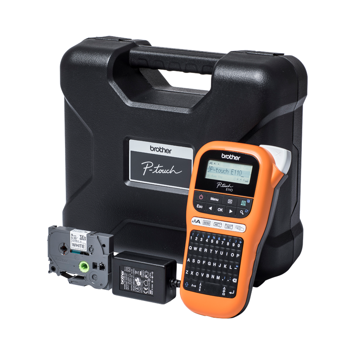 Brother PTE110VP Rotuladora Industrial Portátil Con Maletín 3