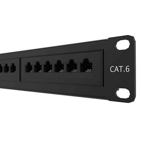 Nexxt Solutions AW191NXT06 Patch Panel 24 Puertos para Montaje en Rack Cat6 