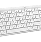 LogitechK950 Signature Teclado Slim Inalambrico Color Blanco - Miniatura 2