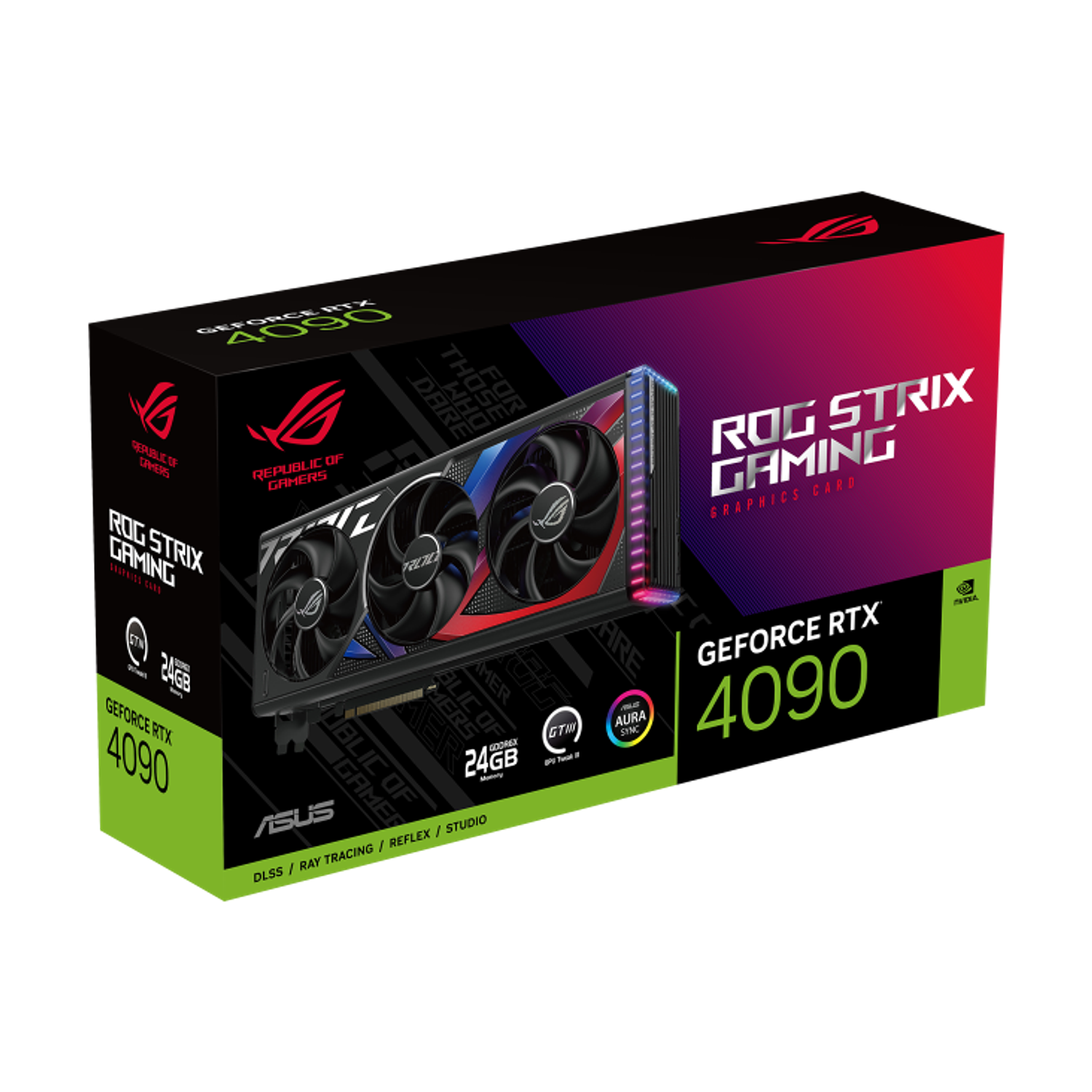 ASUS ROG Strix GeForce RTX 4090 24GB GDDR6X Tarjeta Grafica PCI Express 4.0 17
