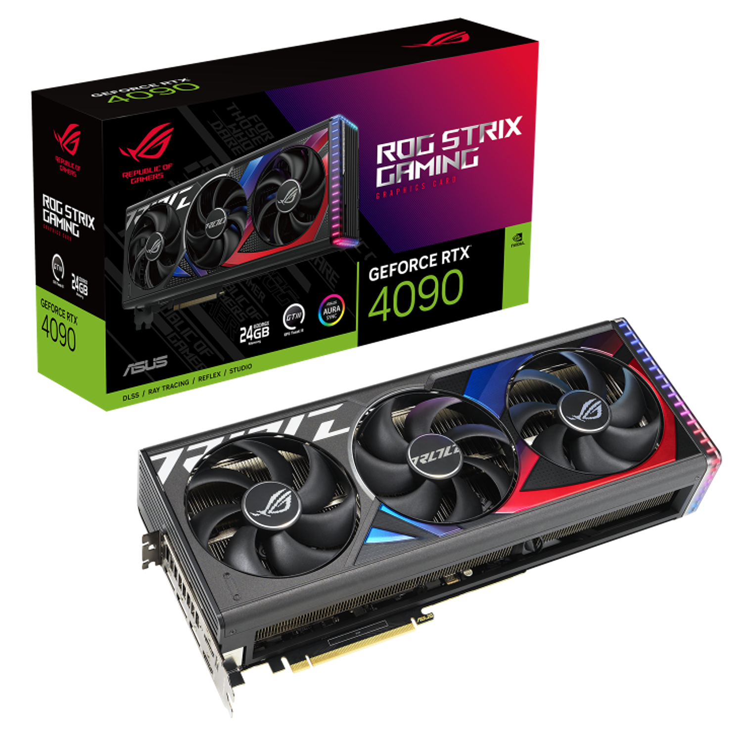 ASUS ROG Strix GeForce RTX 4090 24GB GDDR6X Tarjeta Grafica PCI Express 4.0 16