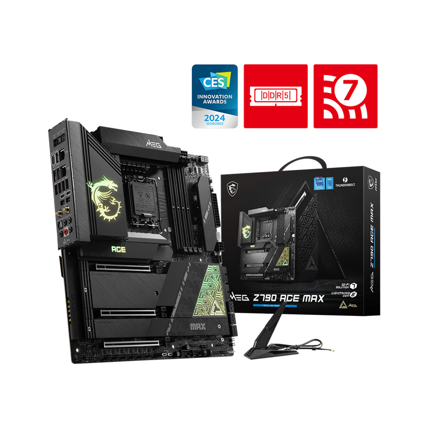 MSI MEG Z790 ACE MAX Placa Madre Socket LGA 1700 DDR5 Wi-Fi 7 1