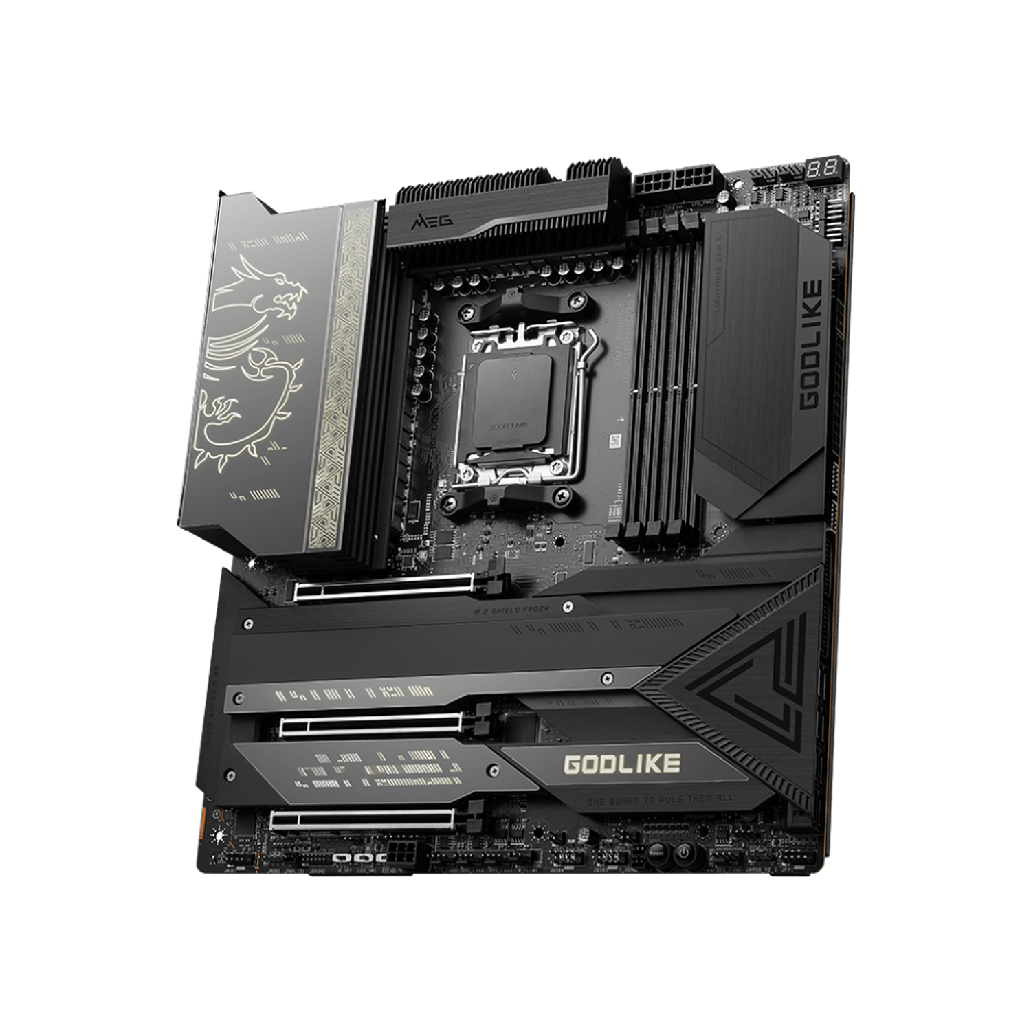MSI MEG X670E GODLIKE Placa Madre Socket AM5 DDR5 Wi-Fi 6E 3