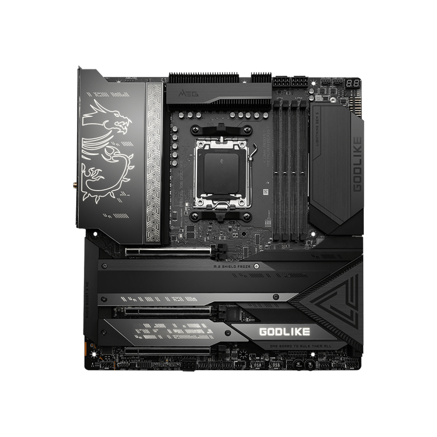 MSI MEG X670E GODLIKE Placa Madre Socket AM5 DDR5 Wi-Fi 6E 2