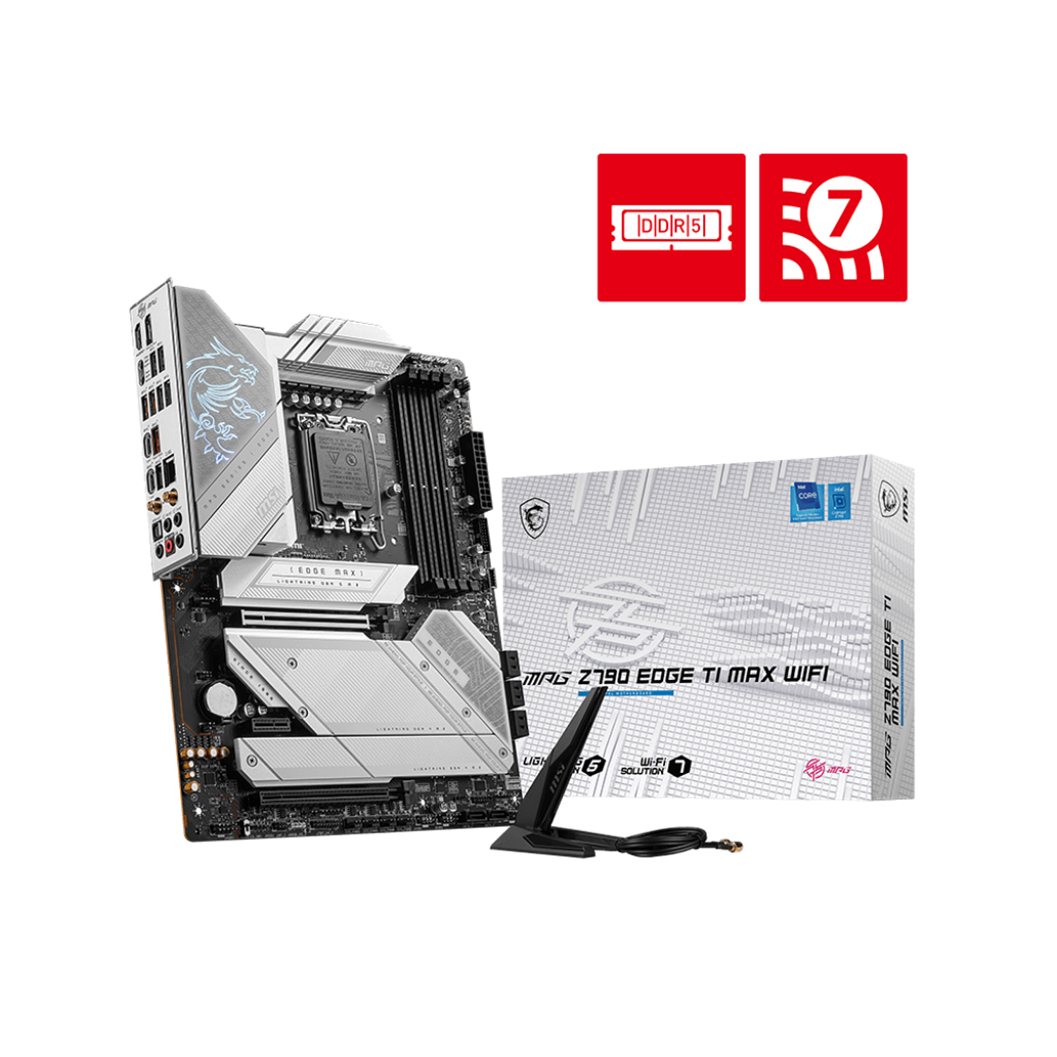 MSI MPG Z790 EDGE TI MAX WIFI Placa Madre Socket LGA 1700 DDR5 Wi-Fi 7  1