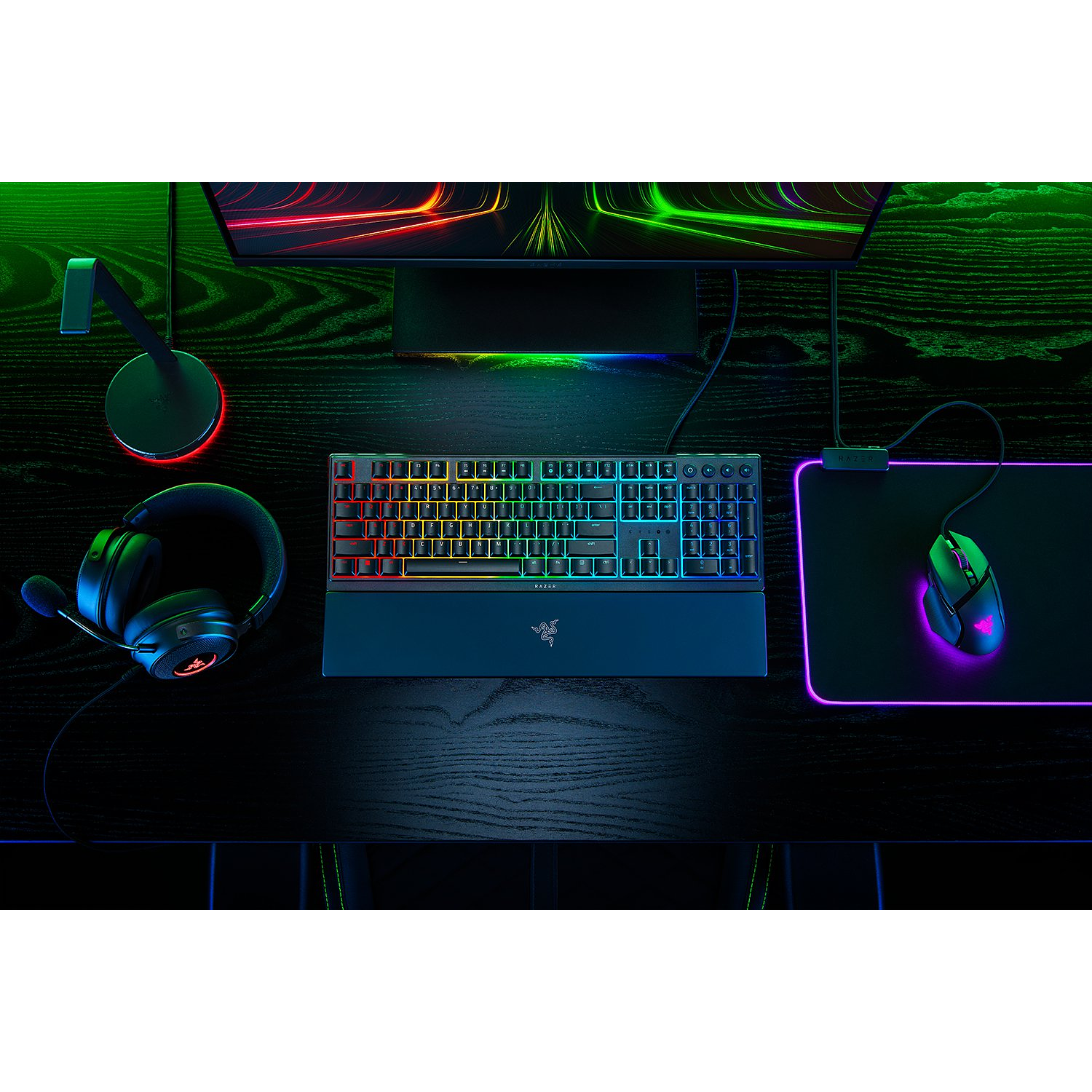 Razer Teclado Gamer Ornata V3 Low Profile Membrana SP  2