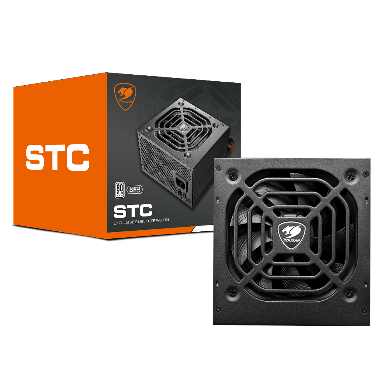 Cougar STC600 Fuente de Alimentación 12 V 600w 80 Plus 1