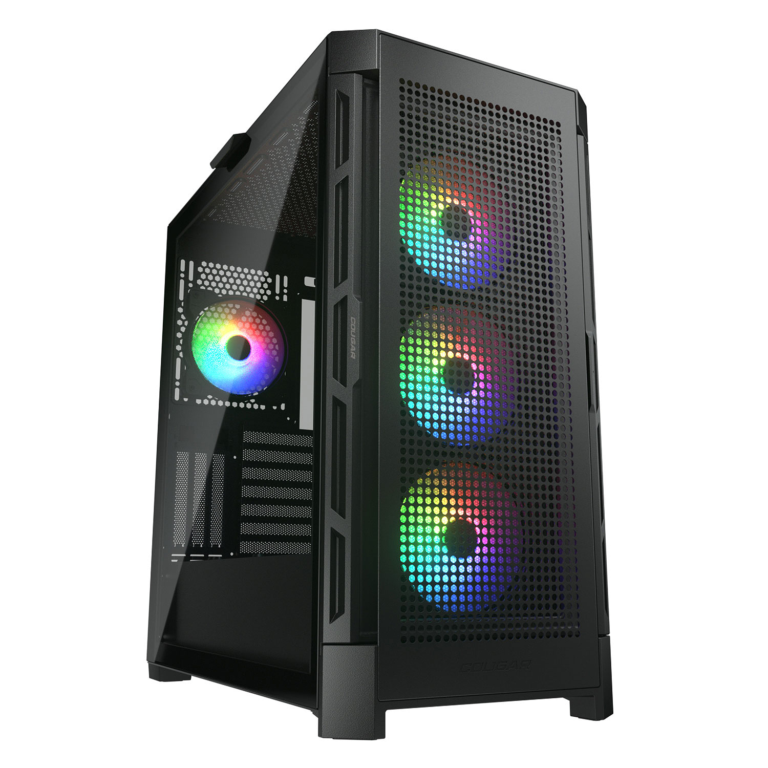 Cougar Duoface Pro RGB Gabinete Torre Media ATX Extendida con Cristal Templado Color Negro 1