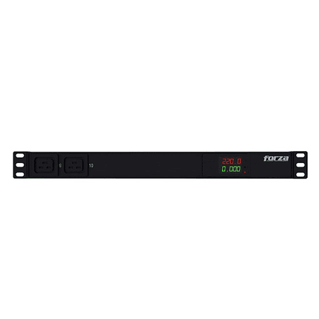 Forza PDU Medible 4000W, 10 Tomas, 1U, 220V