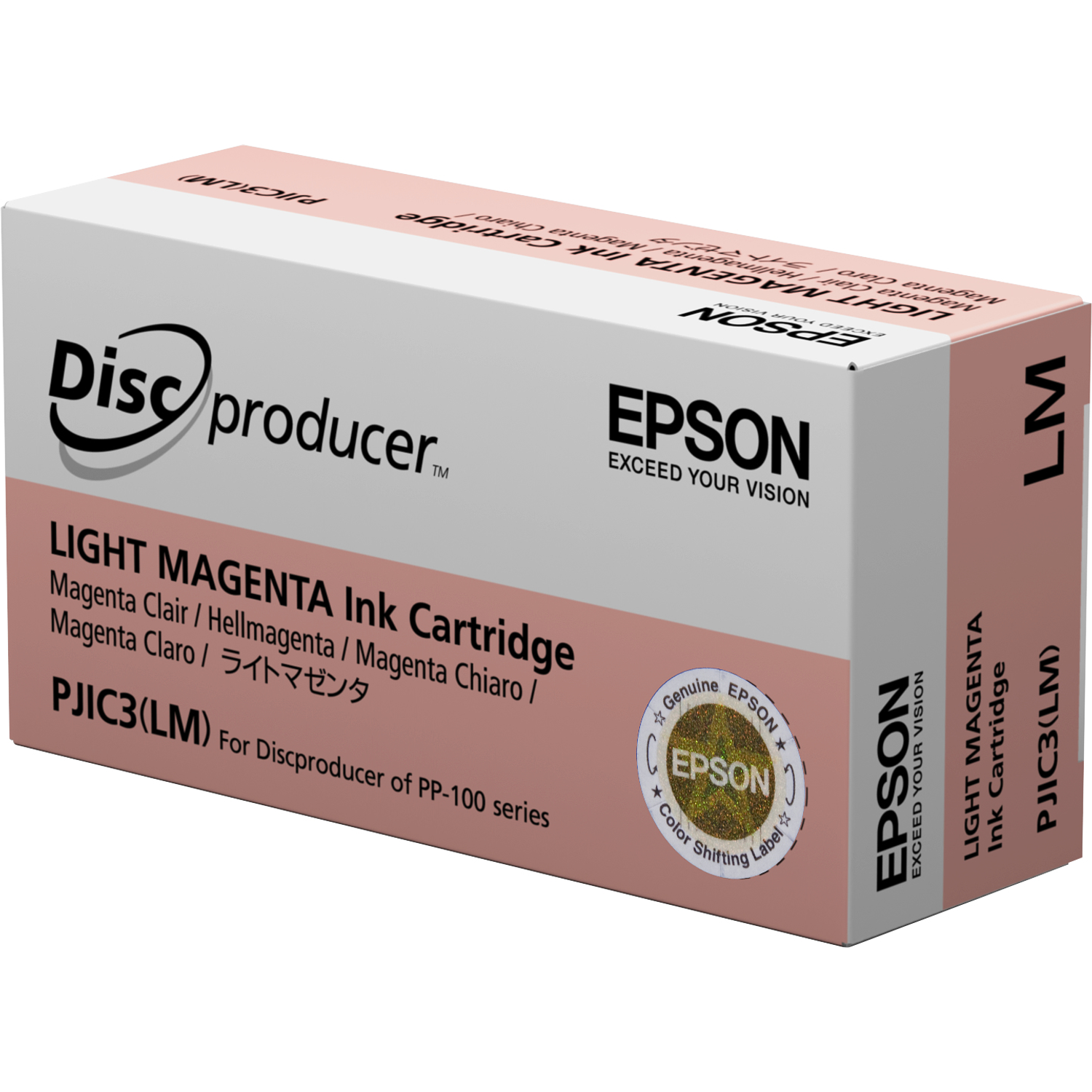 Epson C13S020449 Cartucho Tinta Discproducer Color Magenta Claro 