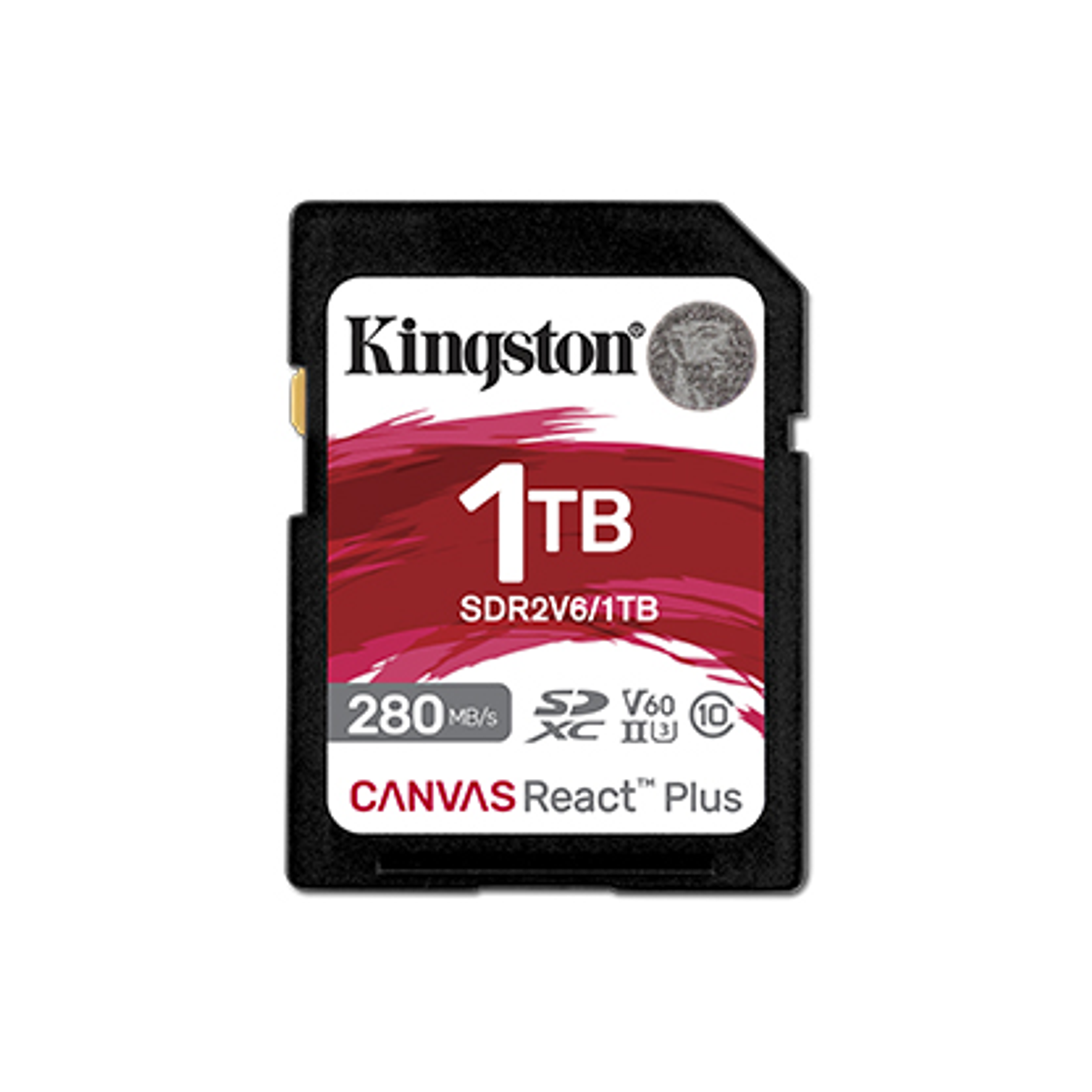 Kingston Canvas React Plus Tarjeta De Memoria SD R2 1TB Clase 10 UHS-II