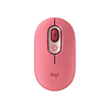 Logitech POP Mouse Inalámbrico 4 Botones Optico Color Rosa