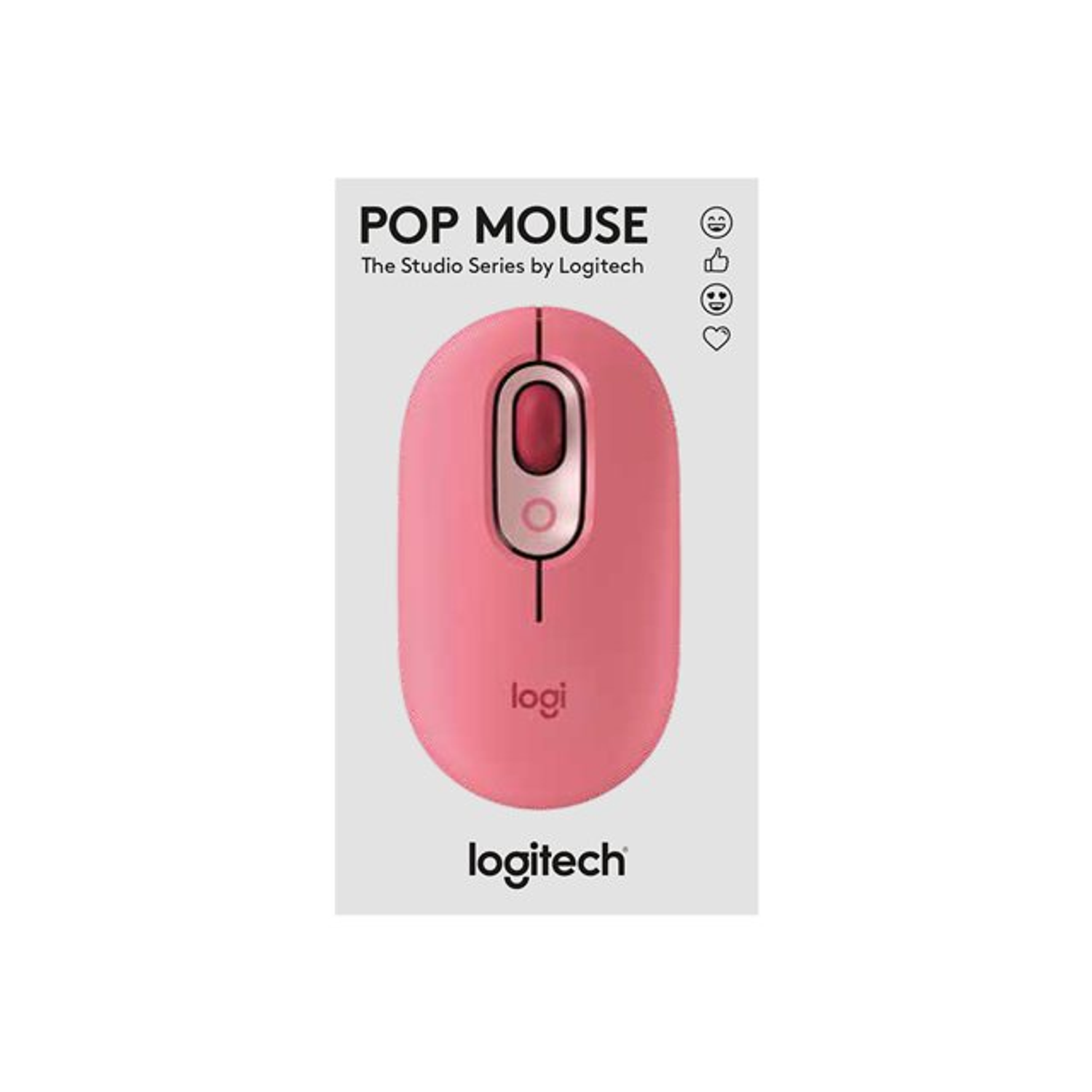 Logitech POP Mouse Inalámbrico 4 Botones Optico Color Rosa 6