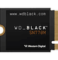 Western Digital Black SN770M Unidad SSD, 2TB, M.2 2230, NVMe PCIe 4.0 x4, Lec.5150MB/s Esc.4850MB/s - Miniatura 1