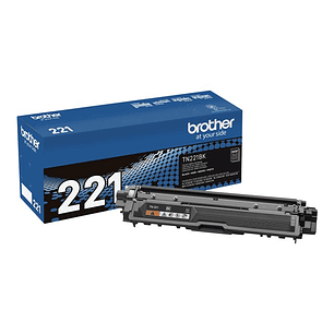 Brother TN221BK Toner Color Negro Rendimiento 2.500 Páginas