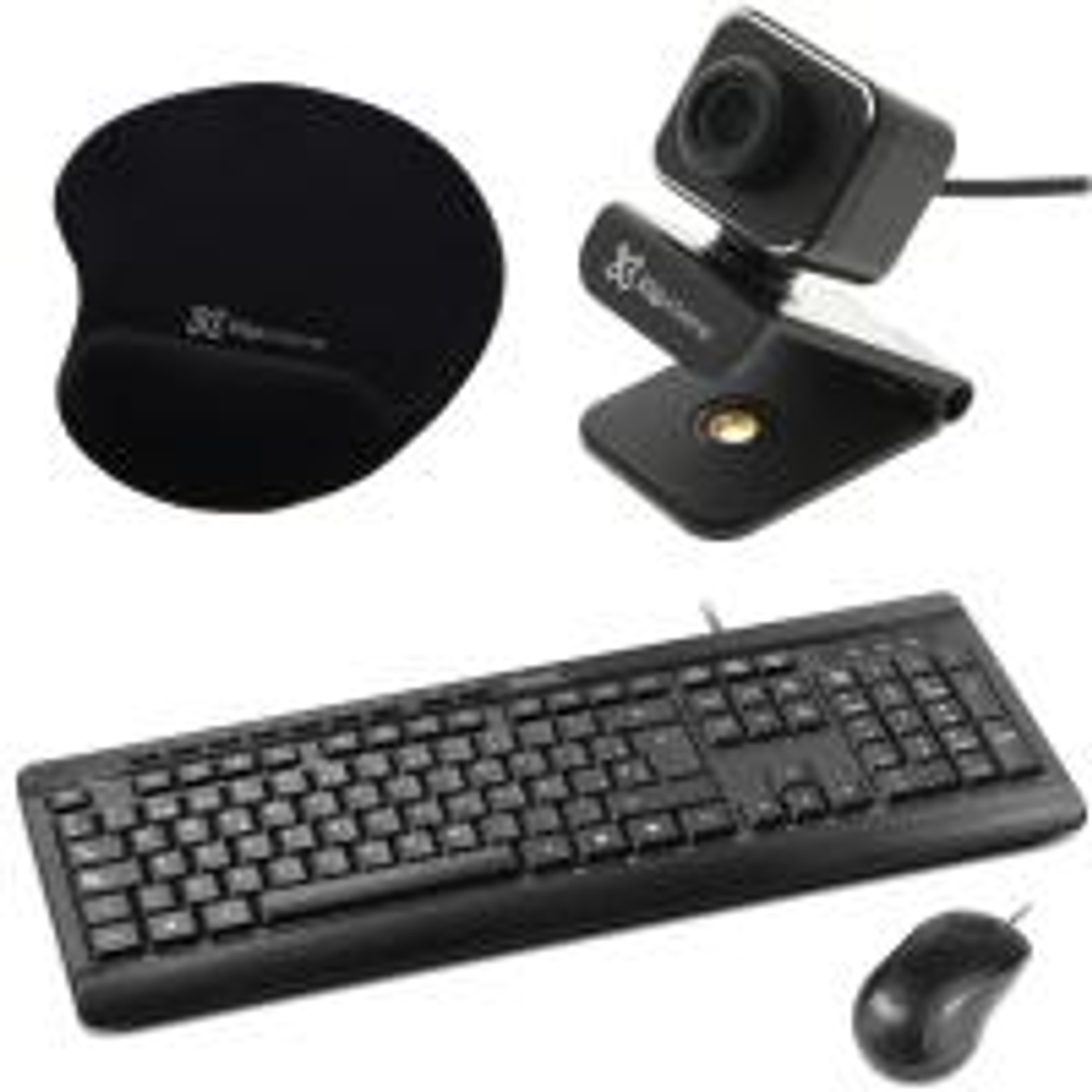 Klip Xtreme Kit (Teclado Mouse Alambricos + Camara web + Mouse pad) 4