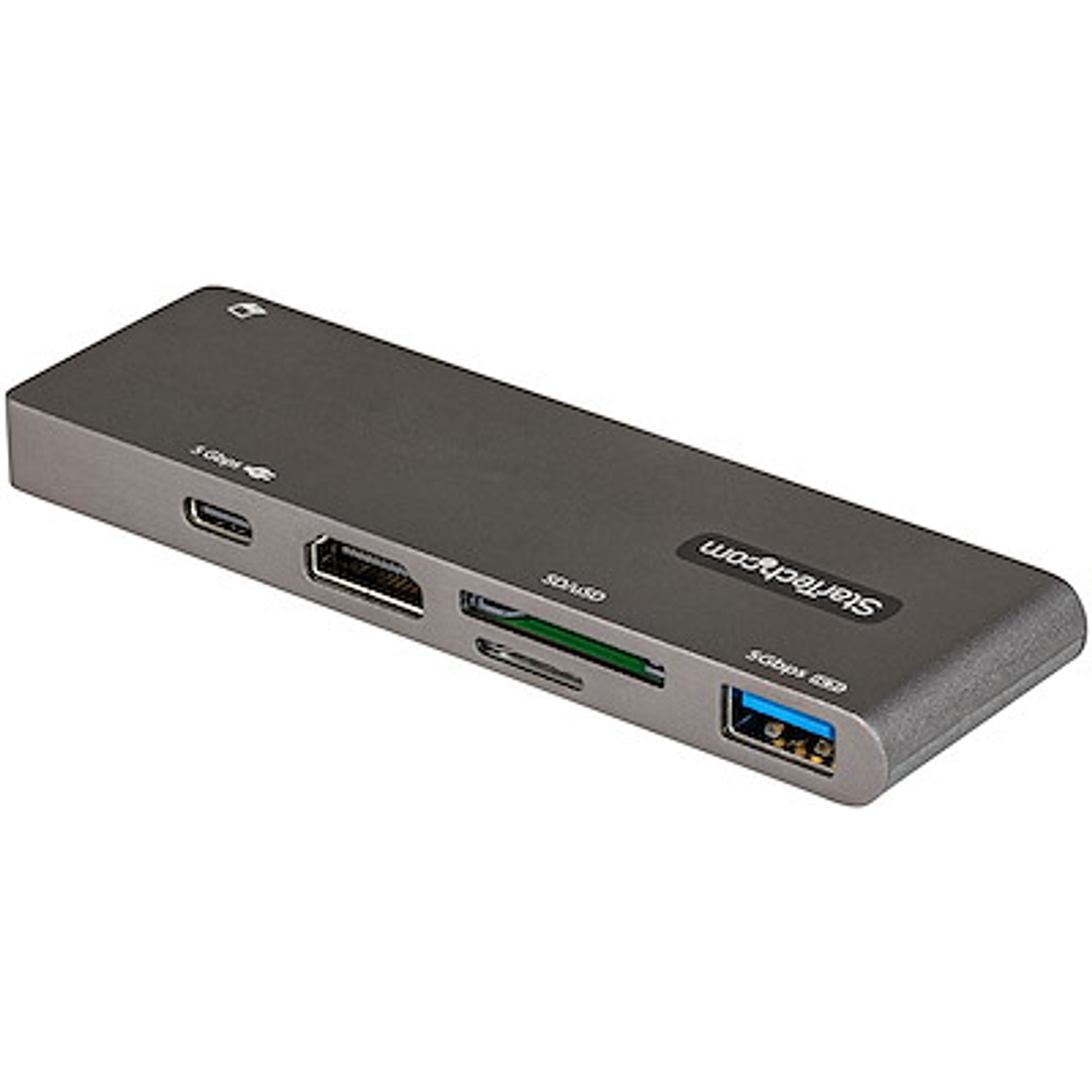StarTech Adaptador Multipuertos USB-C Para MacBook 5 En 1 HDMI 4K, PD 100W, Lector SD/MicroSD 2
