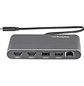 StarTech Mini Dock Thunderbolt 3 2x HDMI 4K 60Hz, 2x USB-A, Gigabit Ethernet - thumbnail 1