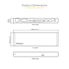 StarTech Dock Thunderbolt 3 Dual 4K 60Hz Con DisplayPort, HDMI, VGA, USB-A, Ethernet
