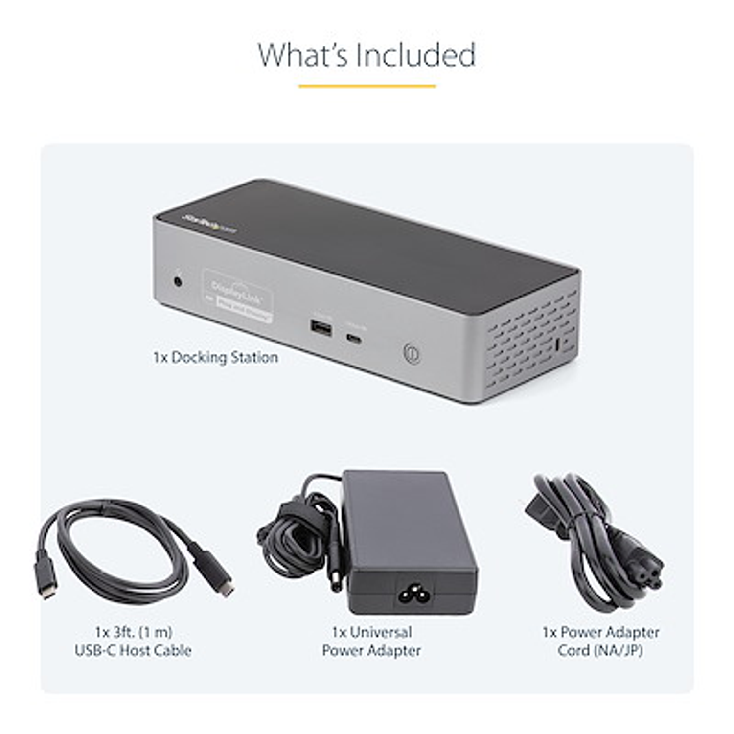 StarTech Estación De Acoplamiento USB-C 4K 60Hz Con Power Delivery 100W y Ethernet 8