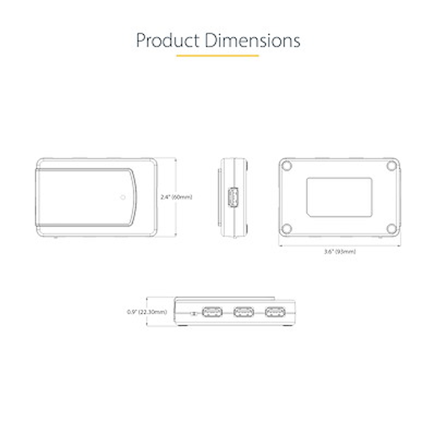 StarTech Hub USB-A De 7 Puertos 3.0 Con Alimentación Propia 4