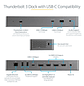 StarTech Dock Thunderbolt 3 USB-C Dual 4K 60Hz 96W PD 5x USB 10 Gbps - thumbnail 3