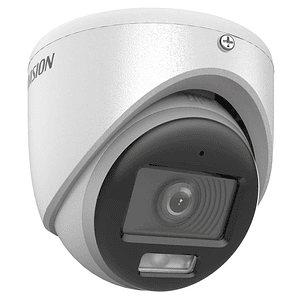 Hikvision ColorVu DS-2CE70KF0T-LMFS Camara De Seguridad 3K, 2.8mm Con Audio, IR 20m, IP67