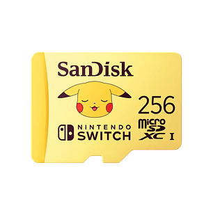 SanDisk Tarjeta MicroSD Pokémon 256GB