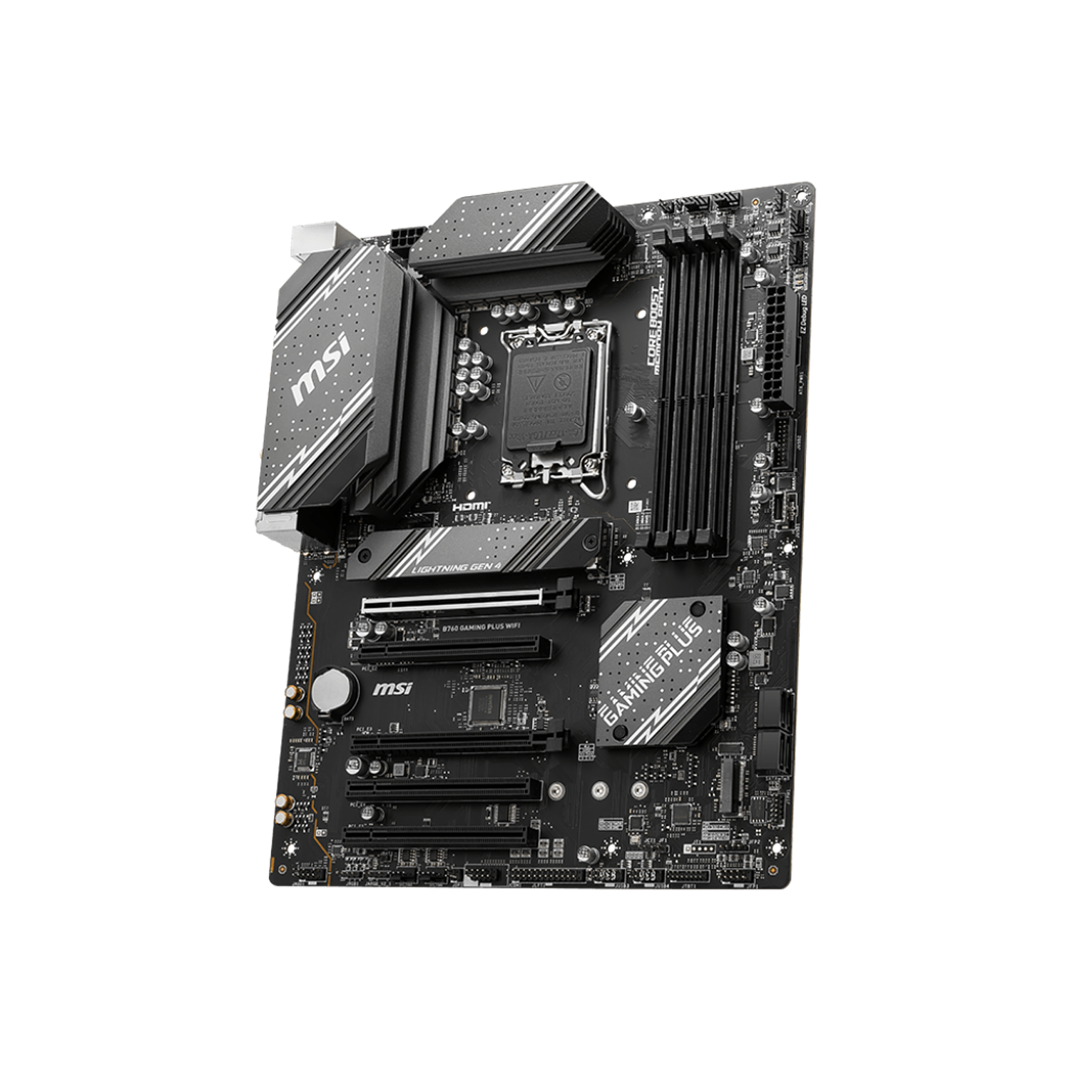 MSI Placa Madre B760 GAMING PLUS WIFI DRR5 Socket LGA 1700, PCIe 4.0 2