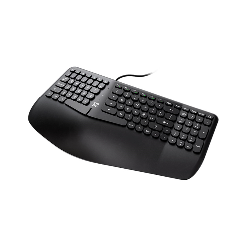 Klip Xtreme Evolve KBK-260S Teclado Alambrico Ergonomico USB
