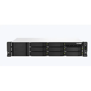 QNAP TS-864eU-RP-8G-US NAS Rack 2U 8 Bahías, Celeron N5095, 8GB DDR4, 2.5GbE, PSU Redundante